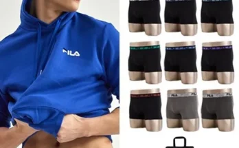 알뜰 쇼핑족 주목!! FILA 리얼블랙에디션 드로즈 9종 리뷰 추천