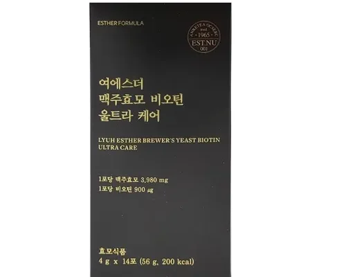 다른 고객님들도 많이 보고 있는 여에스더 맥주효모 비오틴 울트라케어 36주 추천상품